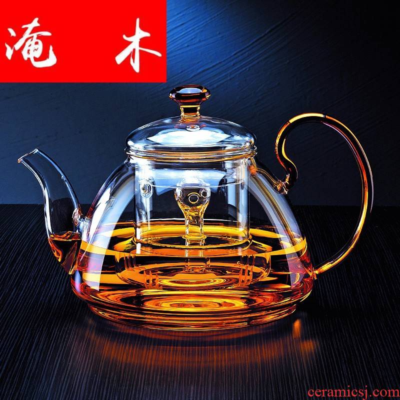 Submerged wood refractory glass teapot large kettle electric TaoLu cooking pot large capacity of the teapot