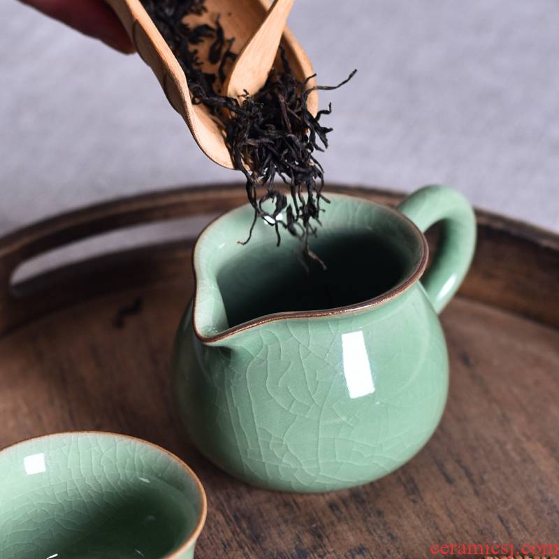 Ceramic fair keller) kung fu tea set reasonable large zero with a cup of tea cups