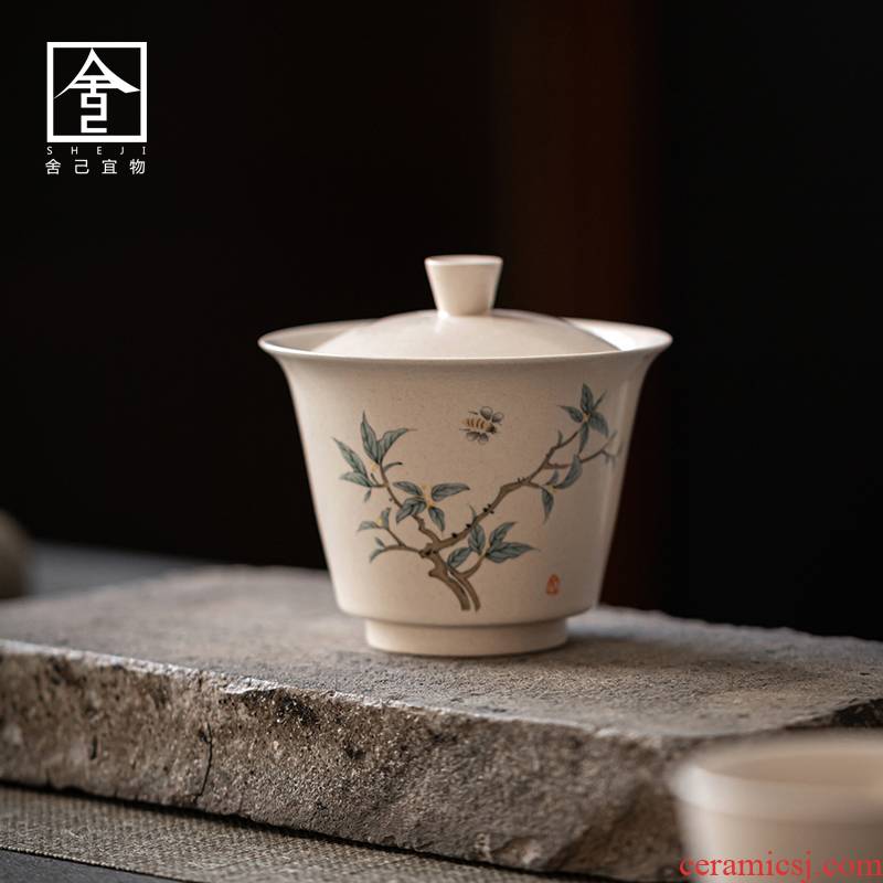 The Self - "appropriate content tureen single cup bowl restoring ancient ways of jingdezhen ceramic kung fu tea set is not hot tea