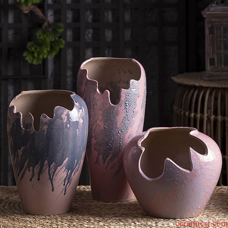 Ceramic pot special offer a clearance extra large purple indoor music creative mage old running the restoring ancient ways, fleshy wholesale flower pot