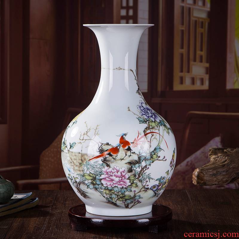 326 jingdezhen ceramics floret bottle household act the role ofing is tasted furnishing articles furnishing articles flower arrangement sitting room adornment handicraft design