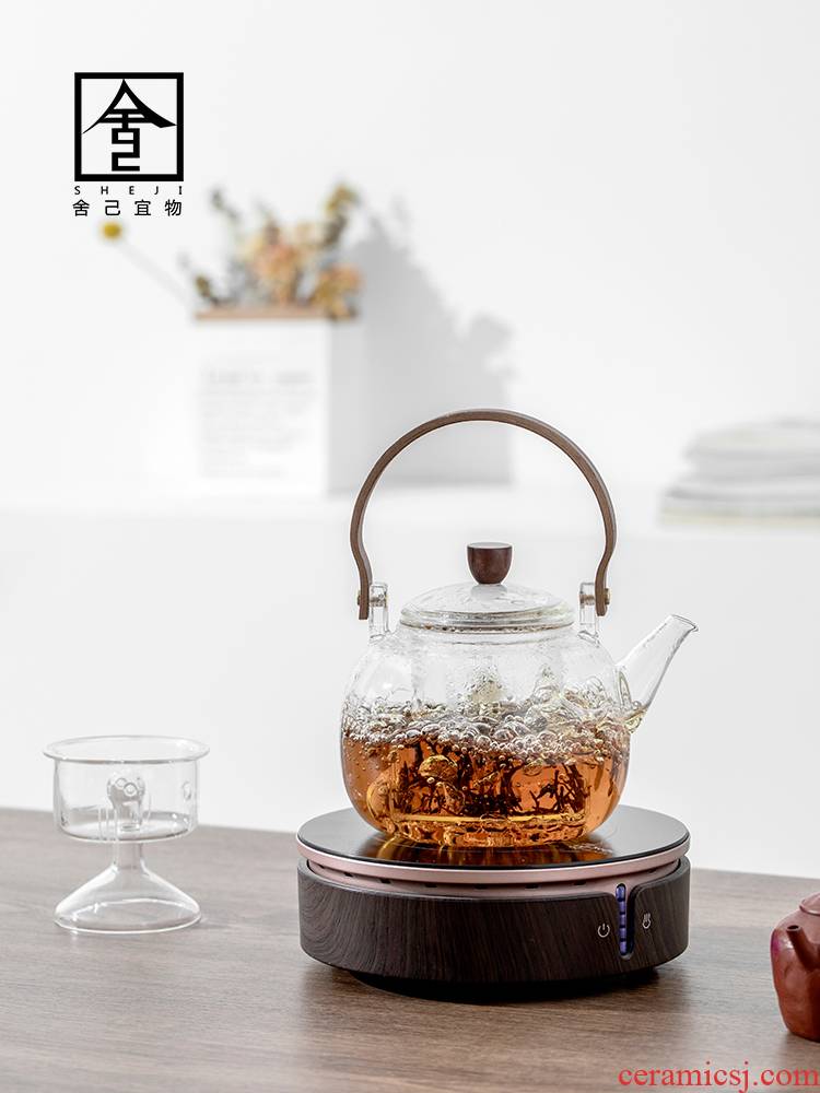 The Self - "appropriate content TaoLu glass cooking pot electricity boiling tea tea boiled tea stove with steamed white tea pu - erh tea POTS