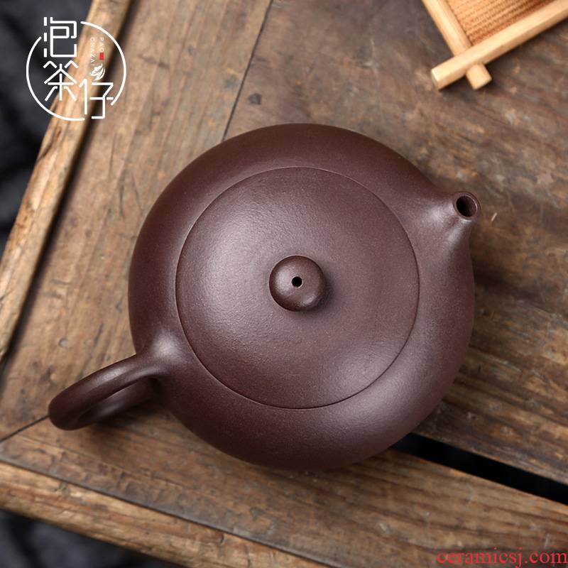 Tea seed bian xi shi are it by hand small household kung fu Tea pot pot of single Chinese small capacity