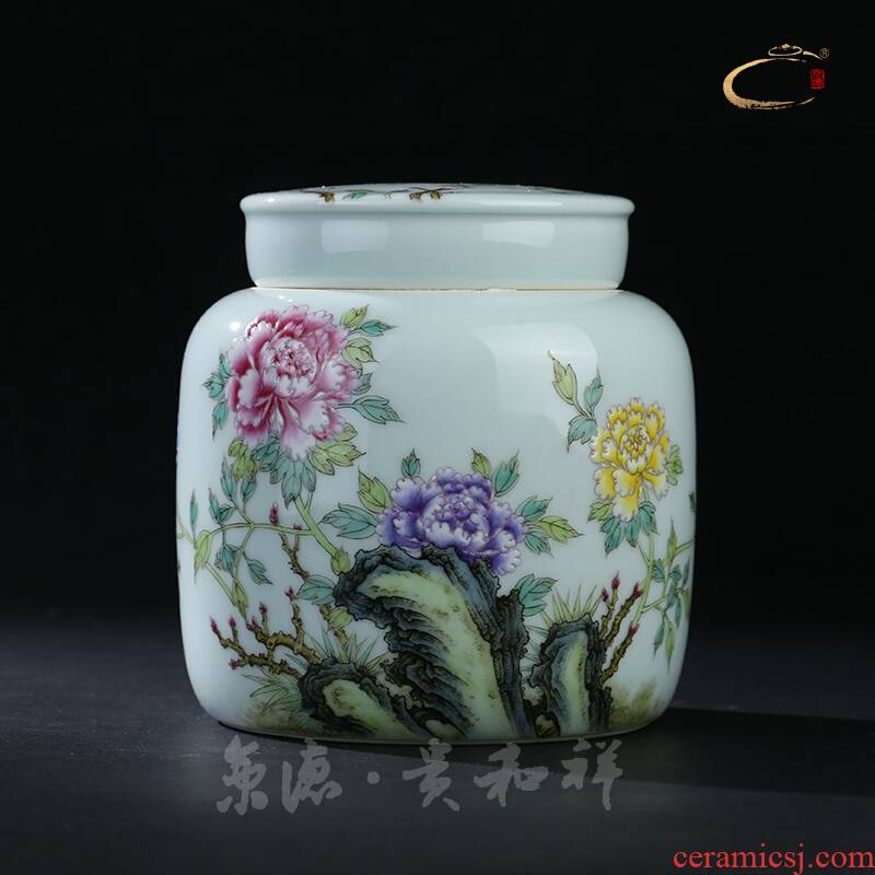 And auspicious jingdezhen ceramic tea pot pastel prosperous one like tea pot hand - made tea POTS