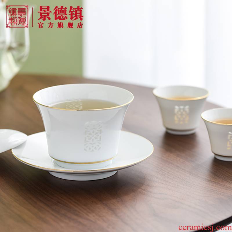 Jingdezhen ceramic tea sets window paint tureen home office is suing the business suit cups gift boxes