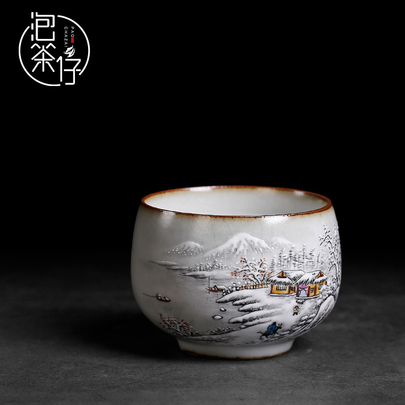 Jingdezhen your up with pure manual large ceramic cups masters cup open sample tea cup for its ehrs teacups hand - made home u.s