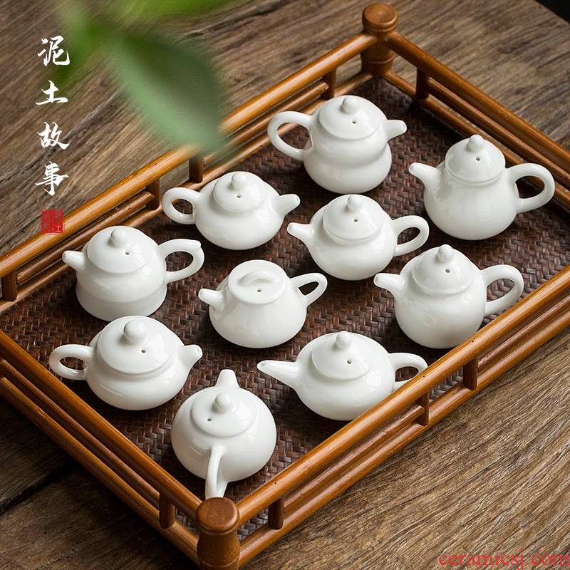 The Mini suet okho tea pet checking ceramic creative tea furnishing articles pocket play kung fu tea tea tea