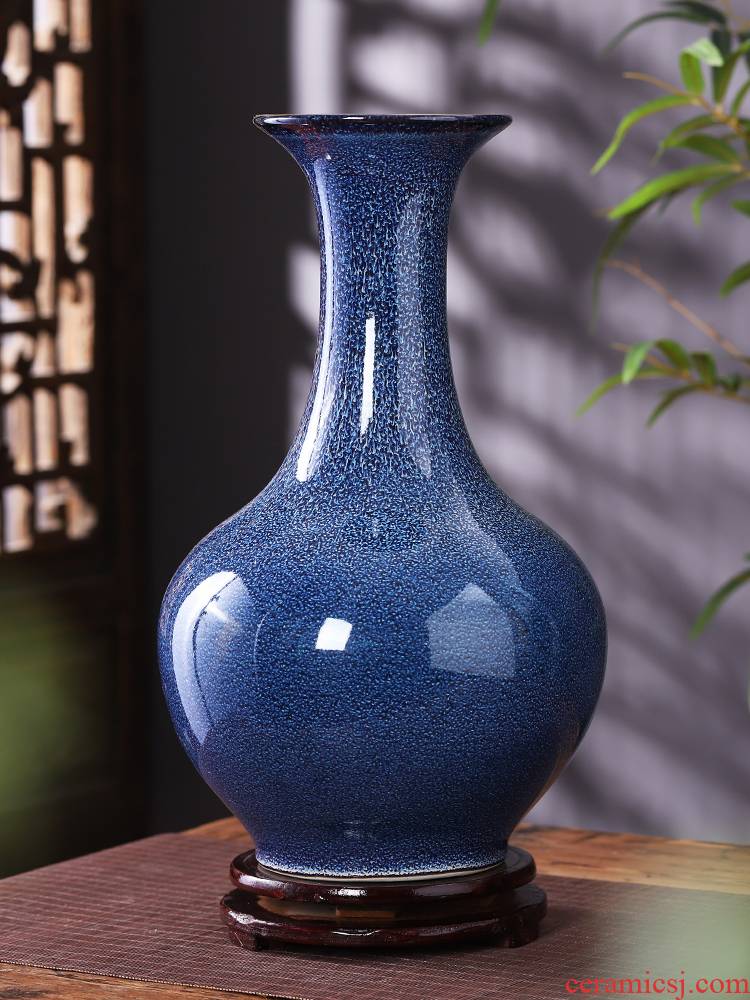 Porcelain of jingdezhen ceramics vase furnishing articles variable blue creative child sitting room flower arranging Chinese style household ornaments
