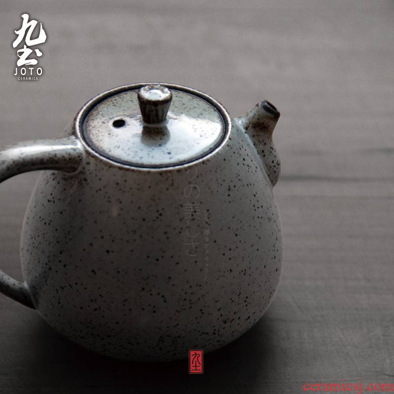 About Nine soil coarse TaoZheng put pot of Japanese tea taking kung fu tea zen tea tea kettle Japanese little teapot ceramic pot