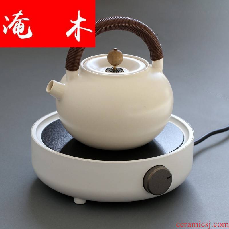 Submerged wood contracted mini glass pot boiling pot of household electric group TaoLu kettle electrothermal furnace