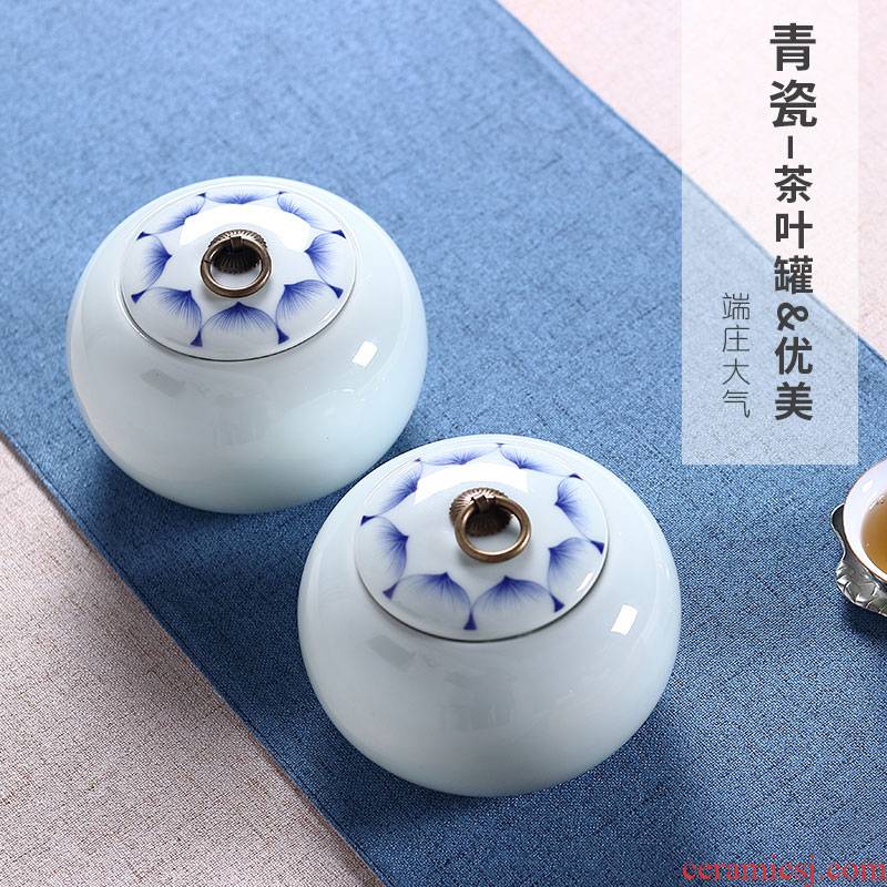Ceramic tea pot seal pot POTS household saving POTS storage tanks, green tea, black tea pu - erh tea store POTS can be customized