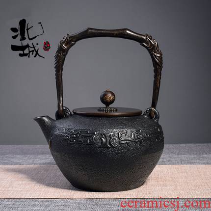 Iron Iron pot of cast Iron tea pot, kettle pot electricity TaoLu teapot household Iron pot of tea, pure manual