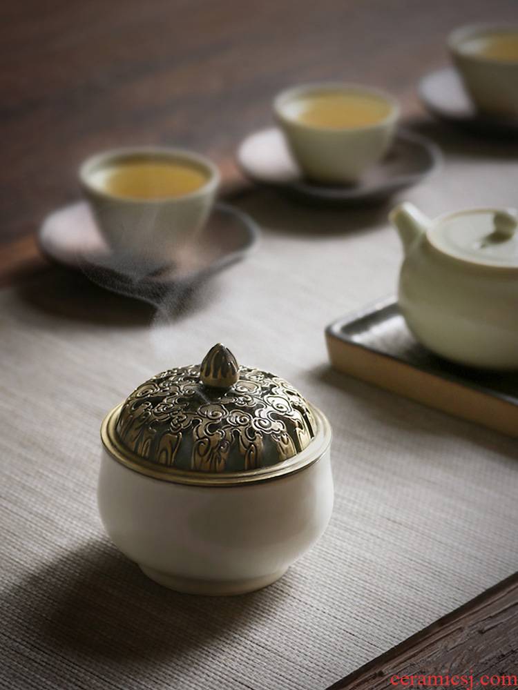 About Nine soil hand - made Japanese zen ceramic incense buner tea ta for the tower incense coil incense buner home furnishing articles furnace