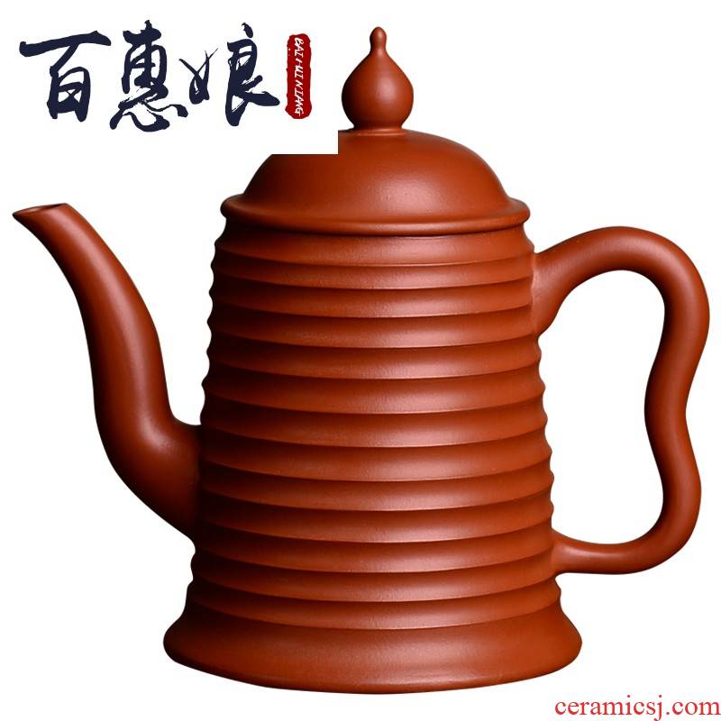 (niang yixing are it by ore mud boutique kung fu zhu teapot tea set - a turned on