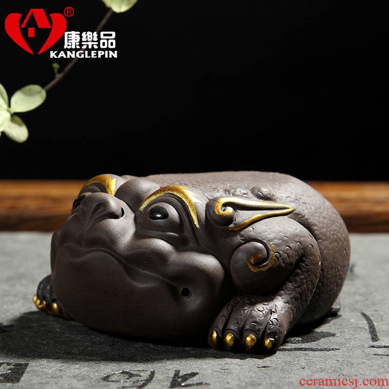 Recreational product small place creative undressed ore yixing purple violet arenaceous spittor spoil kung fu tea tea accessories tea tray was furnishing articles