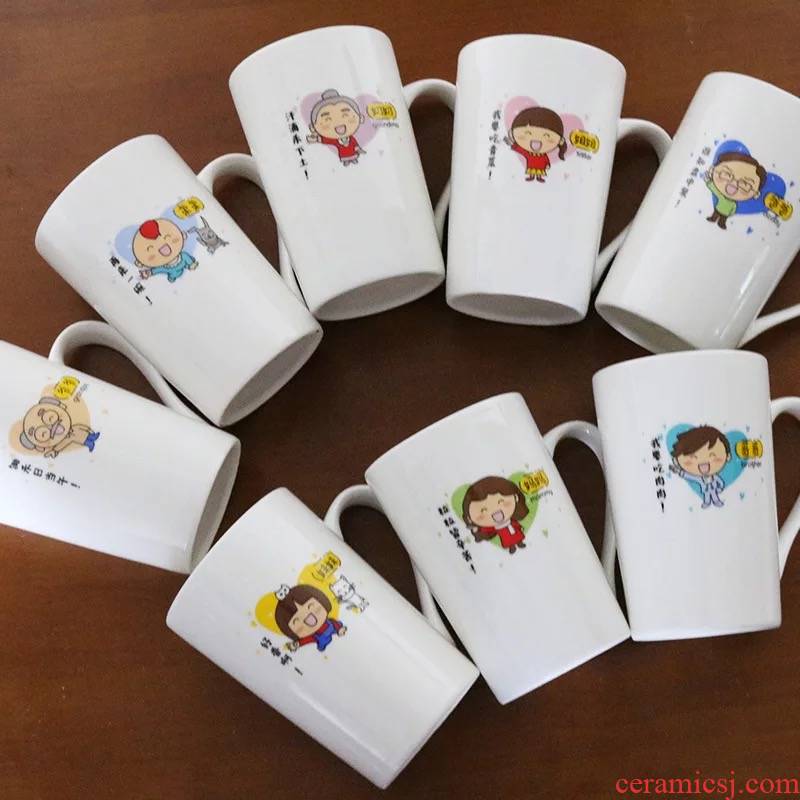 The Parent - child cup three cups of four of five water mugs creative family suits for mugs