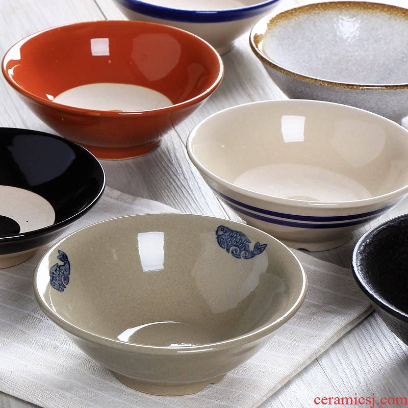 Ceramic high - temperature steaming bowl of household meicai vegetable braised pork dishes old ltd. archaize earthenware bowls hot pot dish bowl of rice bowl
