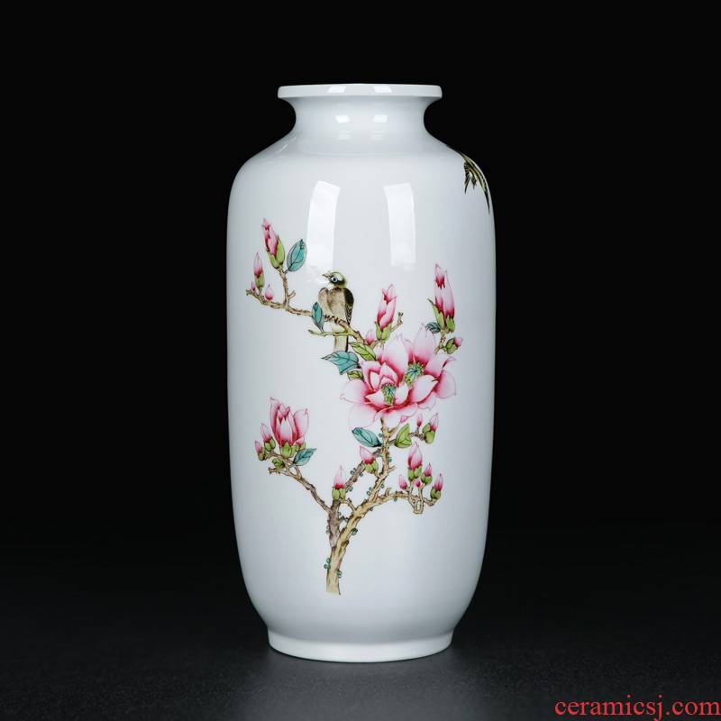 The Vases, ceramic decoration TV ark place flower arranging ceramic bottle of I and contracted sitting room desk Chinese vase