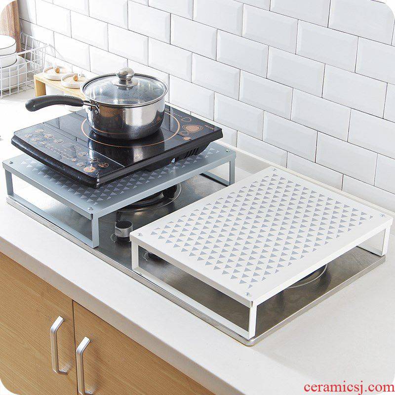 Induction cooker shelf support Taiwan base gas gas buner cover cover the kitchen stove, wrought iron away on the shelf