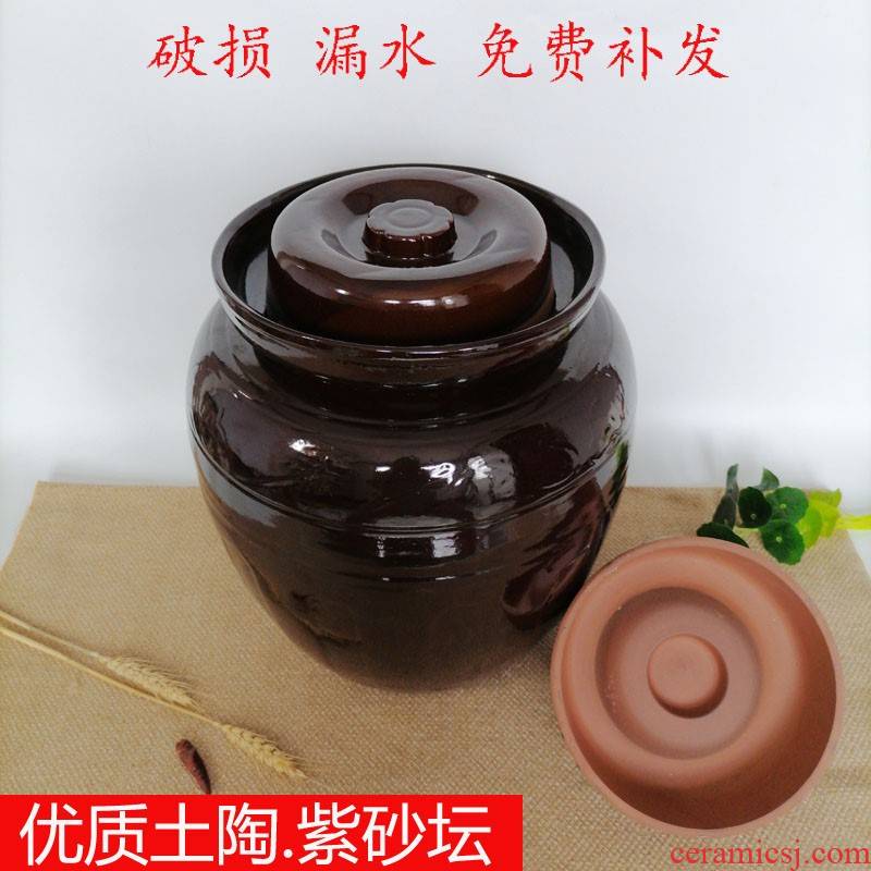 Large ceramic household kimchi pickled dense eggs pickle jar places more salted duck dense eggs FengTan old water storage tank