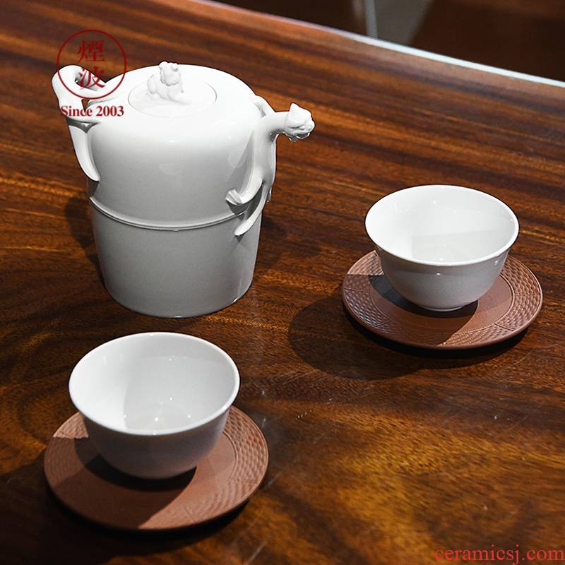 German MEISSEN mason pure white porcelain stoneware series Chinese teacups lizard pot of tea set