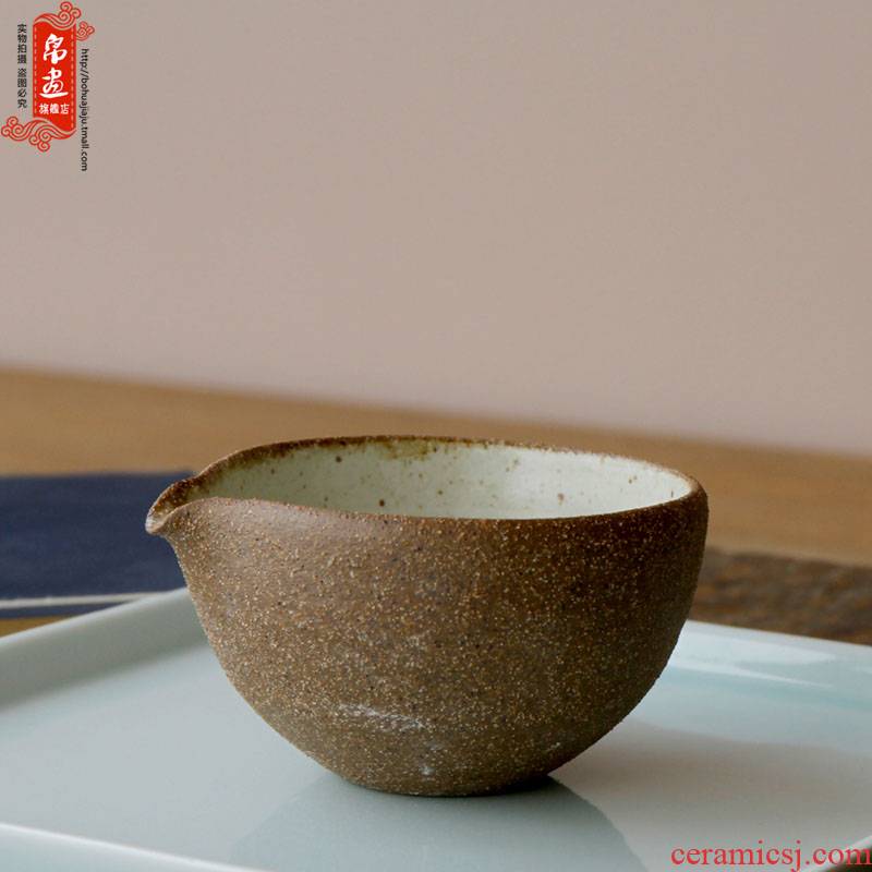Jingdezhen ceramics craft series clay plain tea tasting a cup of tea cup, tea taking