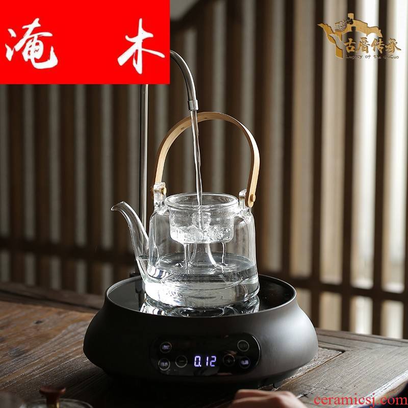 Submerged wood fully automatic electric TaoLu boiled tea pu - erh tea, black tea glass steam boiling tea stove kettle household