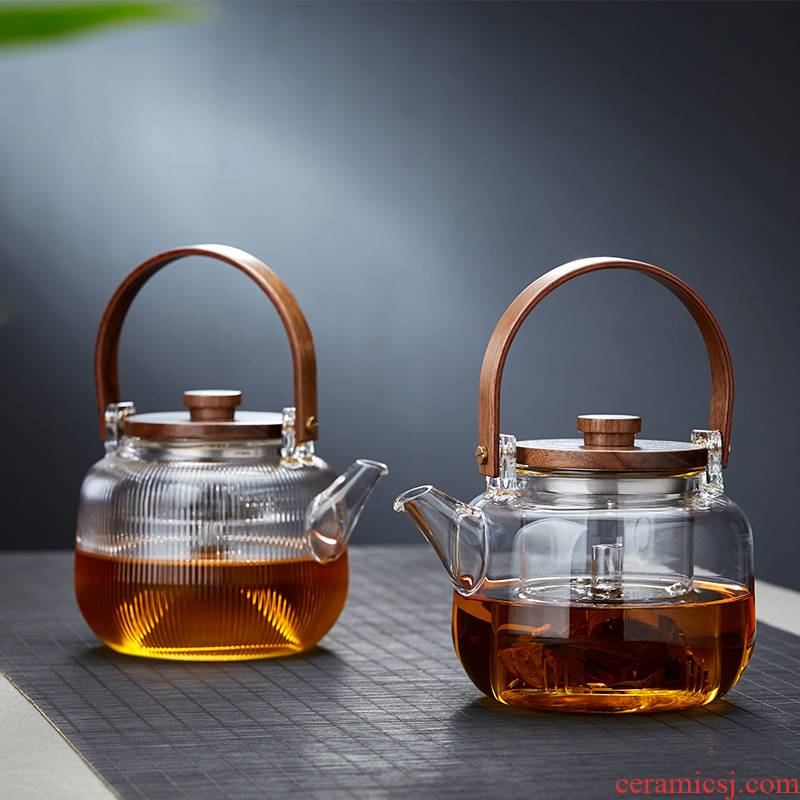 Walnut automatic electric TaoLu boiled tea, white tea is the glass kettle boil small electric teapot tea stove suits for