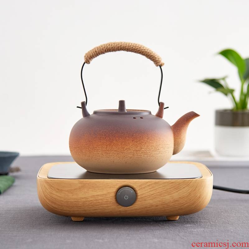 Qiao mu QGZ ceramic girder kettle kung fu tea set heat electric teapot TaoLu coarse pottery cooking pot permeating the electricity