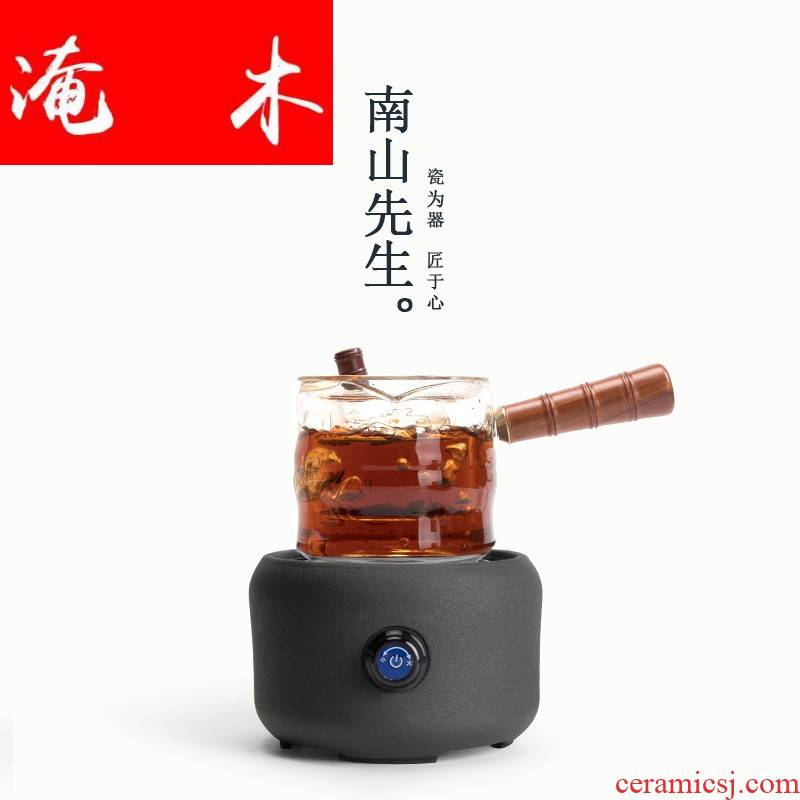 Submerged wood sleep on the side of the cooking pot of heat - resistant glass tea machine electricity TaoLu teapot tea, black tea tea steamer