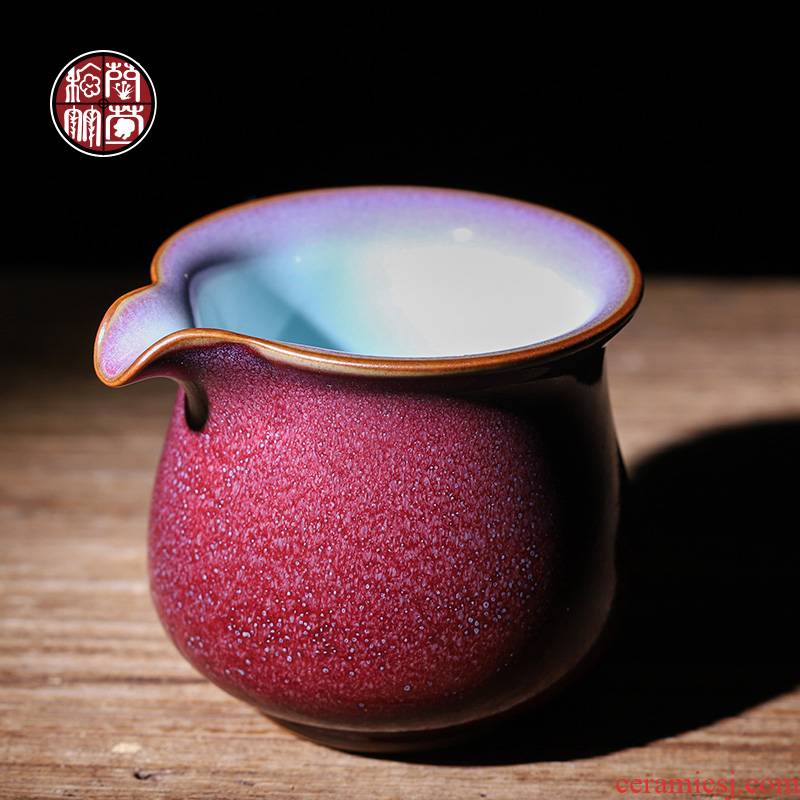 Jin jun porcelain up with tea and a cup of pure manual kunfu tea large ceramic fair keller points of tea, tea accessories
