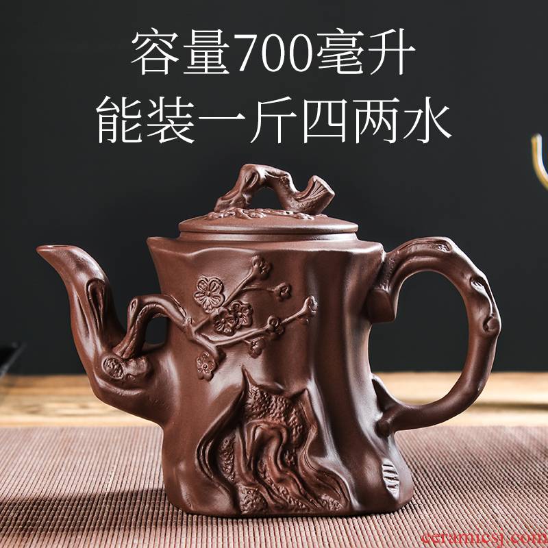 Yixing it to happens capacity of large teapot manual single pot of ceramic teapot tea sets tea cups
