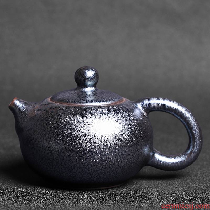 Kunfu tea home tea ware built light porcelain teapot single Chinese single pot of ceramics filter small teapot with one person