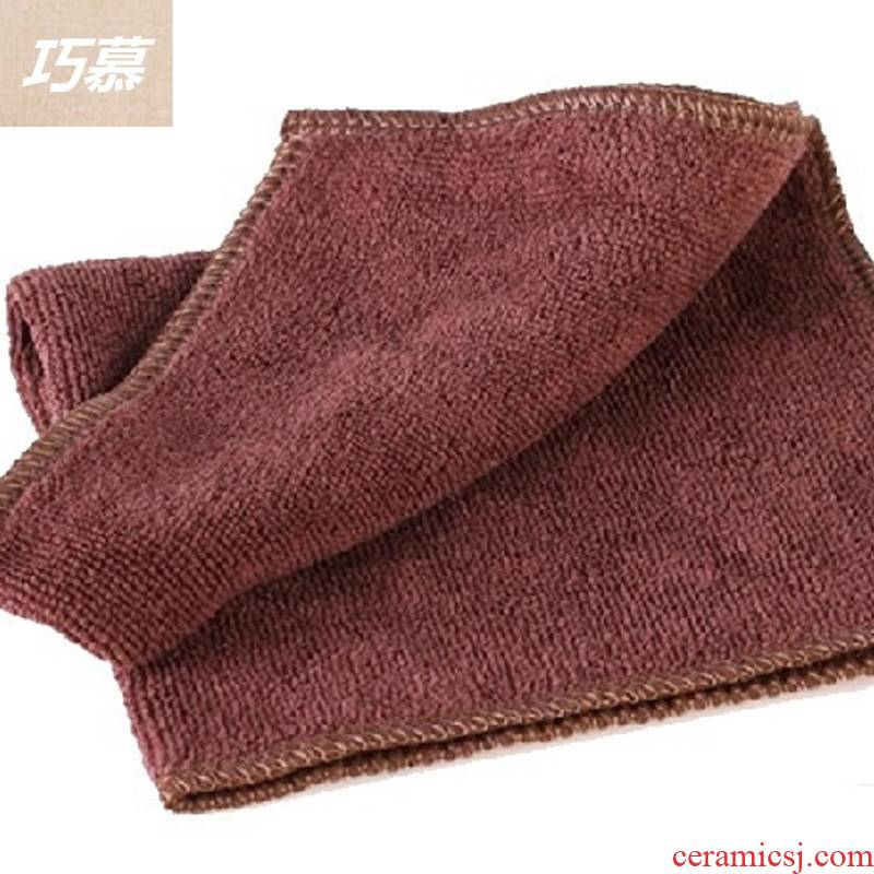 Qiao mu tea towel tea accessories zero matchs tea tea purple sand pot of tea towel bibulous tea towel