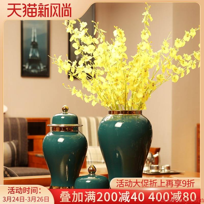 The New Chinese jingdezhen ceramic vases, general storage tank sitting room porch place between example home decoration