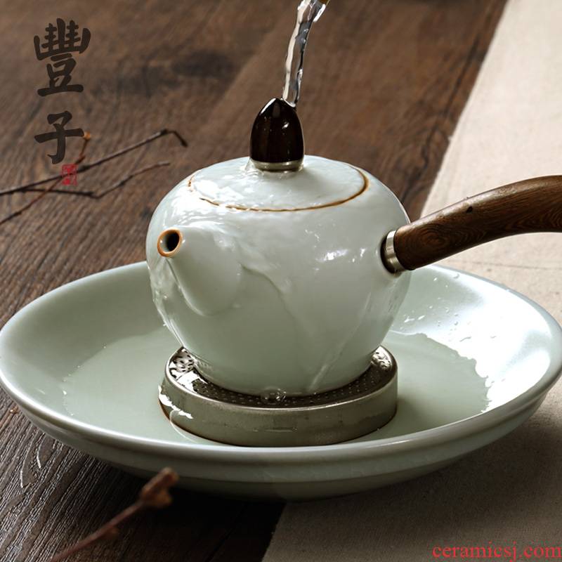 Qiao MuFengZi your up dry water table circular bearing kung fu tea tea tray was checking ceramic pot dry dry mercifully bowl