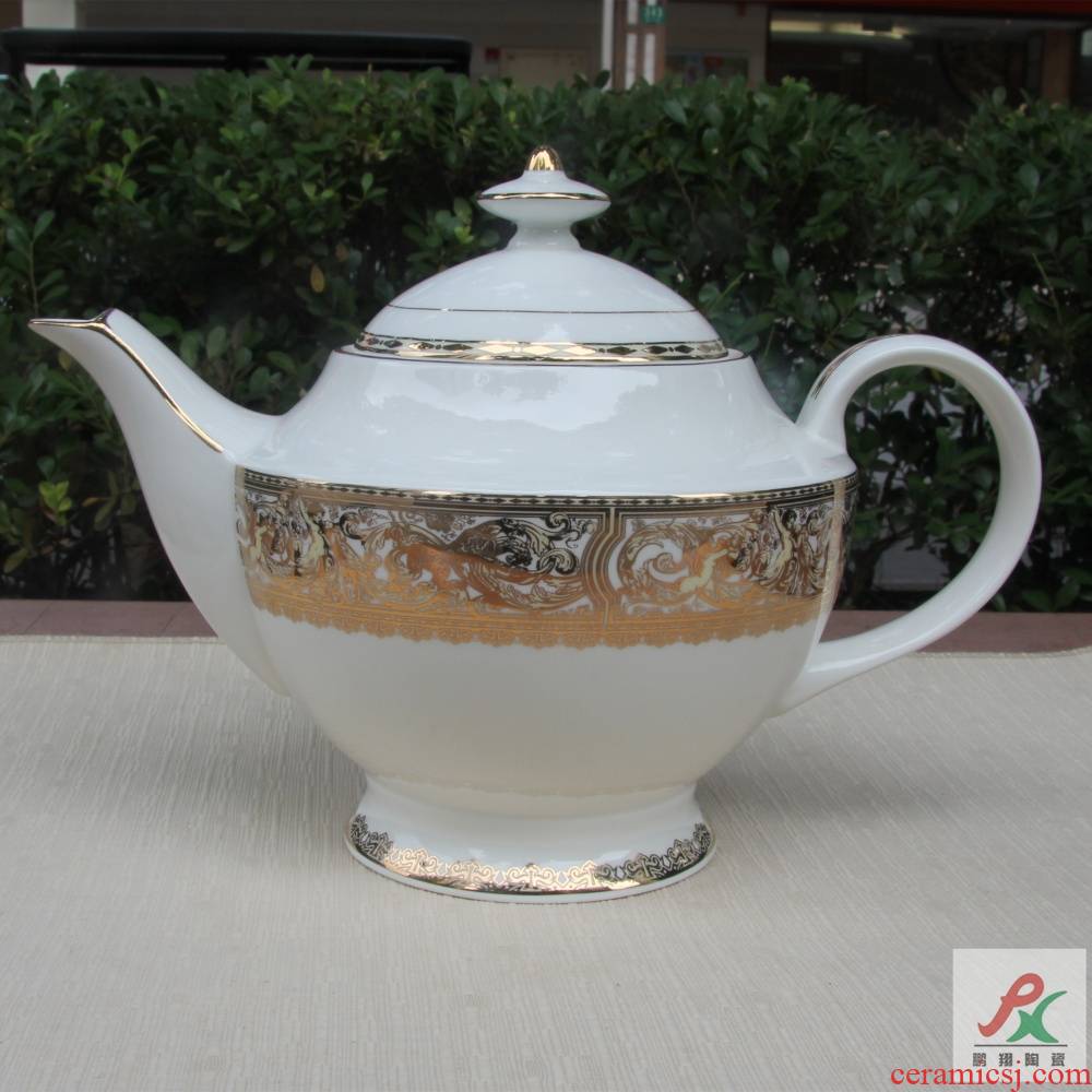 Qiao mu patron saint of tangshan ipads porcelain British red teapot European coffee pot of up phnom penh Chinese teapot mocha pot of tea