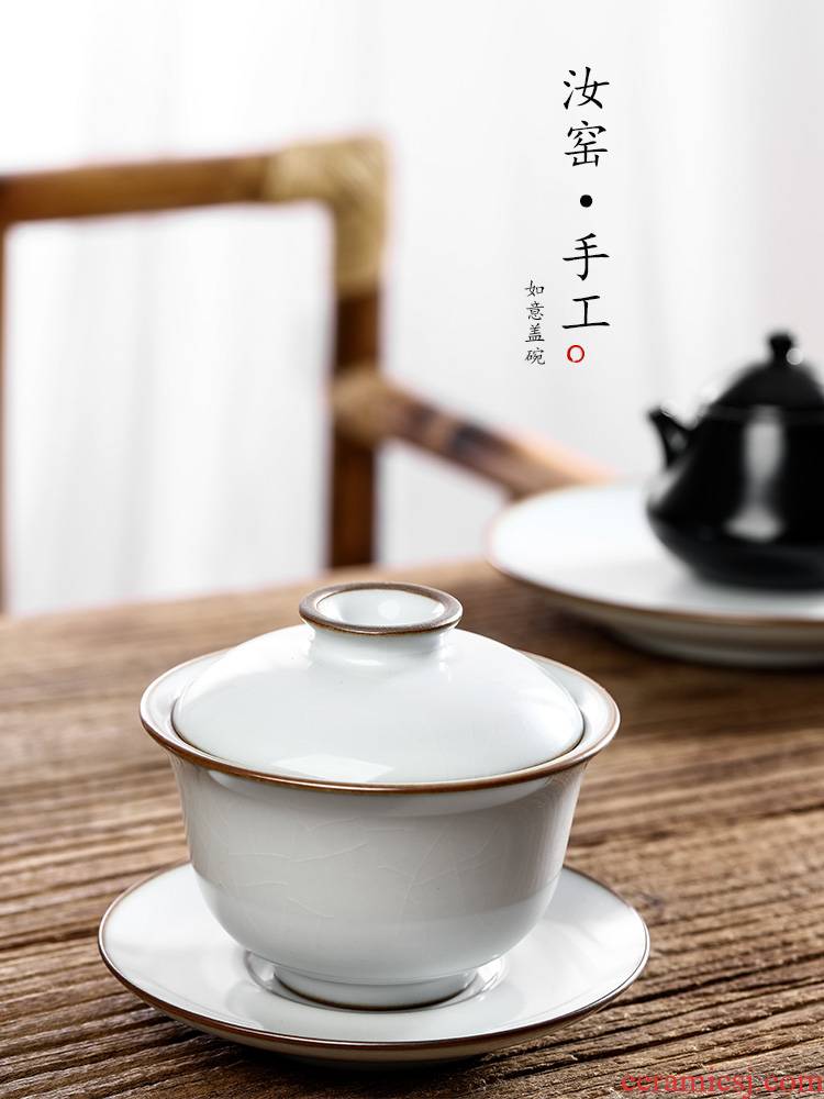 Your up with pure manual only three tureen tea cups hot upset want to use the open piece of pottery and porcelain of jingdezhen kung fu tea set