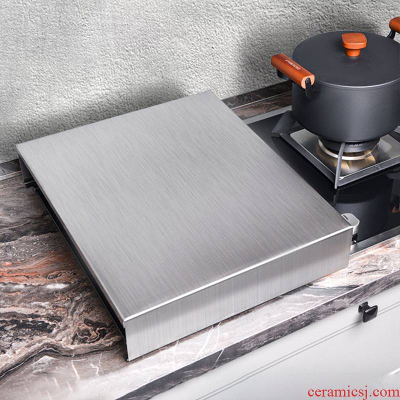 Stainless steel kitchen'm gas cover plate induction cooker r shelf support household gas stove base mesa in the kitchen
