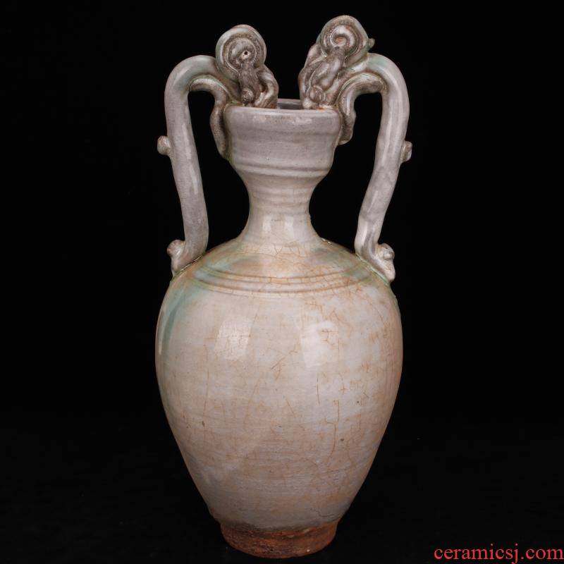 Jingdezhen imitation antique masterpieces in tang dynasty unearthed cultural relics antique ssangyong folk to collect old antique furnishing articles
