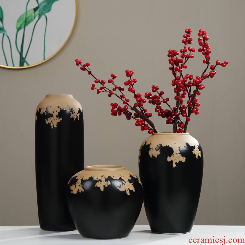 New Chinese style vases, furnishing articles ceramic table decorations sitting room porch decoration flower arrangement between zen example TV ark