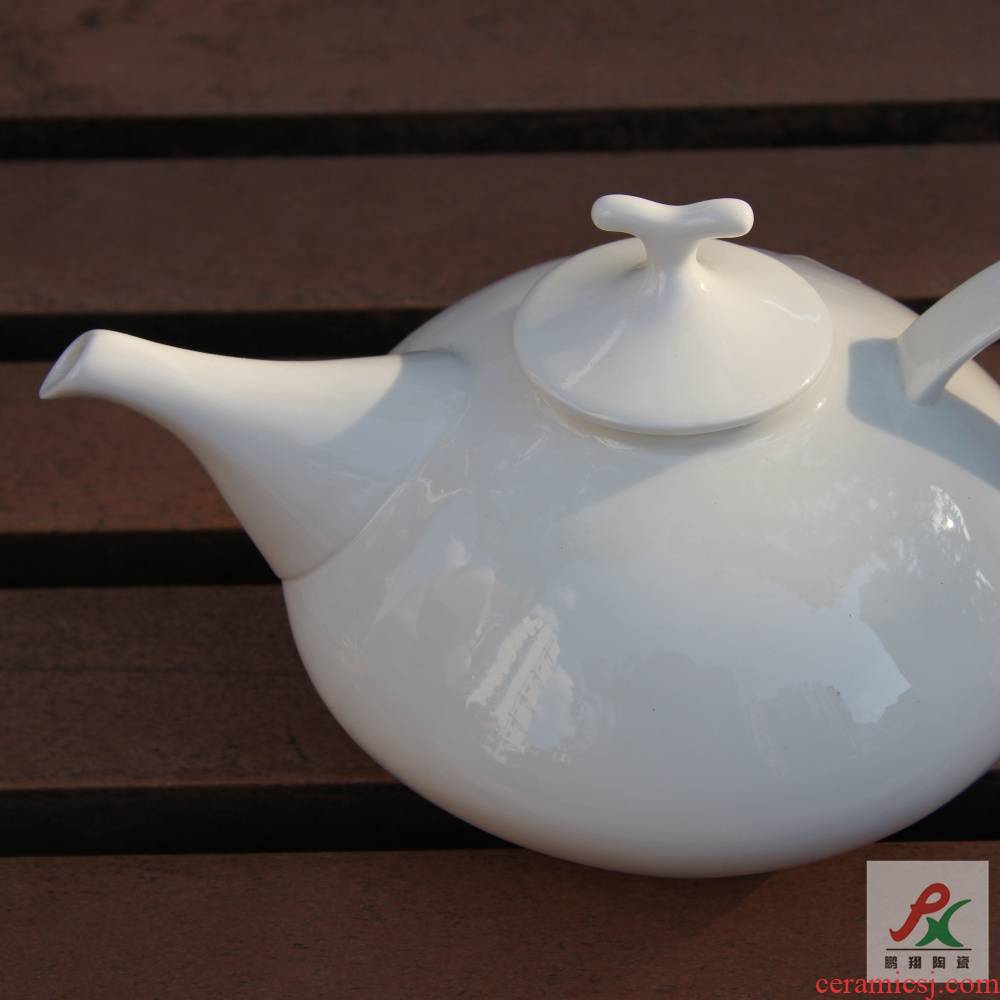 Qiao mu tangshan ipads porcelain pure Chinese style flower pot teapot red teapot coffee pot moga pot pot of coffee