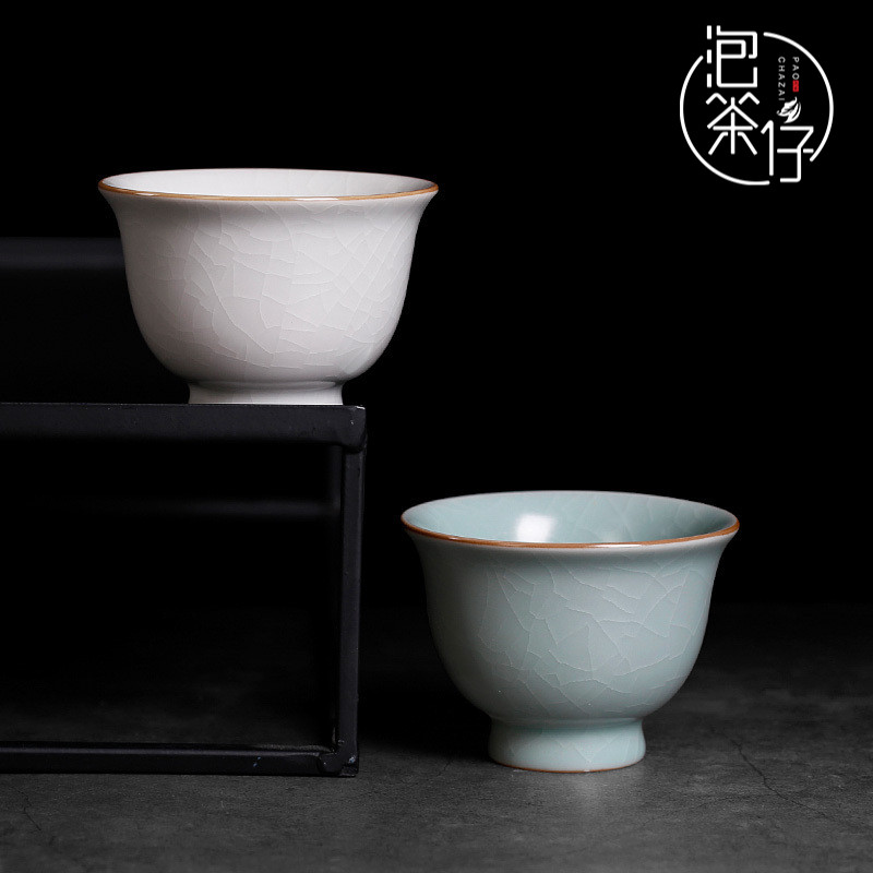 Pure manual your up on tea cups, ceramic fullness master kung fu tea set your porcelain cup single cup sample tea cup