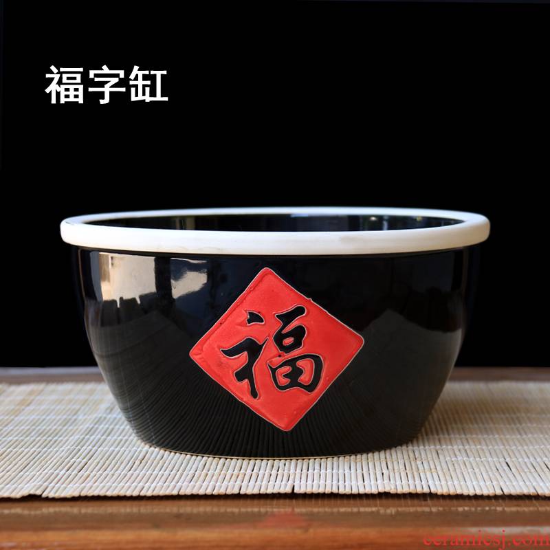 Sauce bowl farmhouse characteristic traditional ceramic braise in soy Sauce meat steamed food bowl the food bowl of pickled fish bowl bowl JiangGang soil bowl