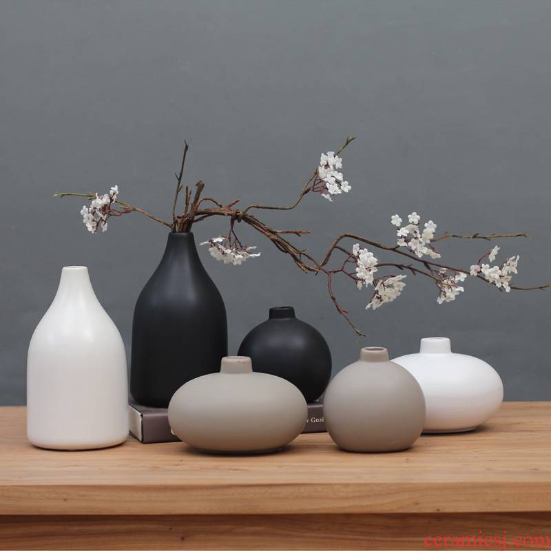 Special packages mailed Japanese zen ceramic vase modern Chinese style household antique frame TV ark adornment furnishing articles