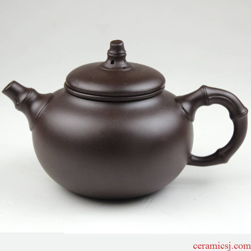 Large with bladder semi - manual along bamboo pot authentic yixing undressed ore it Large capacity filter teapot specials