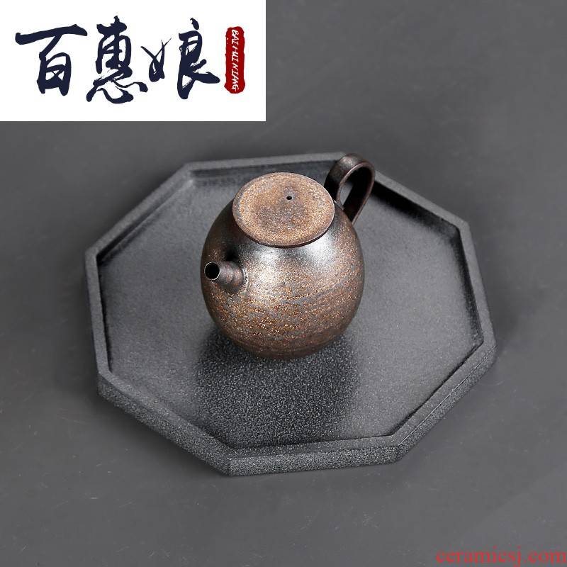 (niang sharply bearing rock star tea pot of tea accessories bearing dry mercifully machine zero with kung fu tea utensils Japanese ceramics