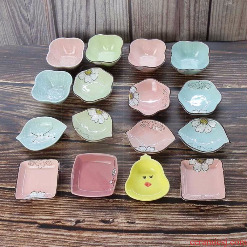 Take vinegar dish plate ceramic move have baby butterfly house dinner dish consisting ltd. dip small plate dish restaurants