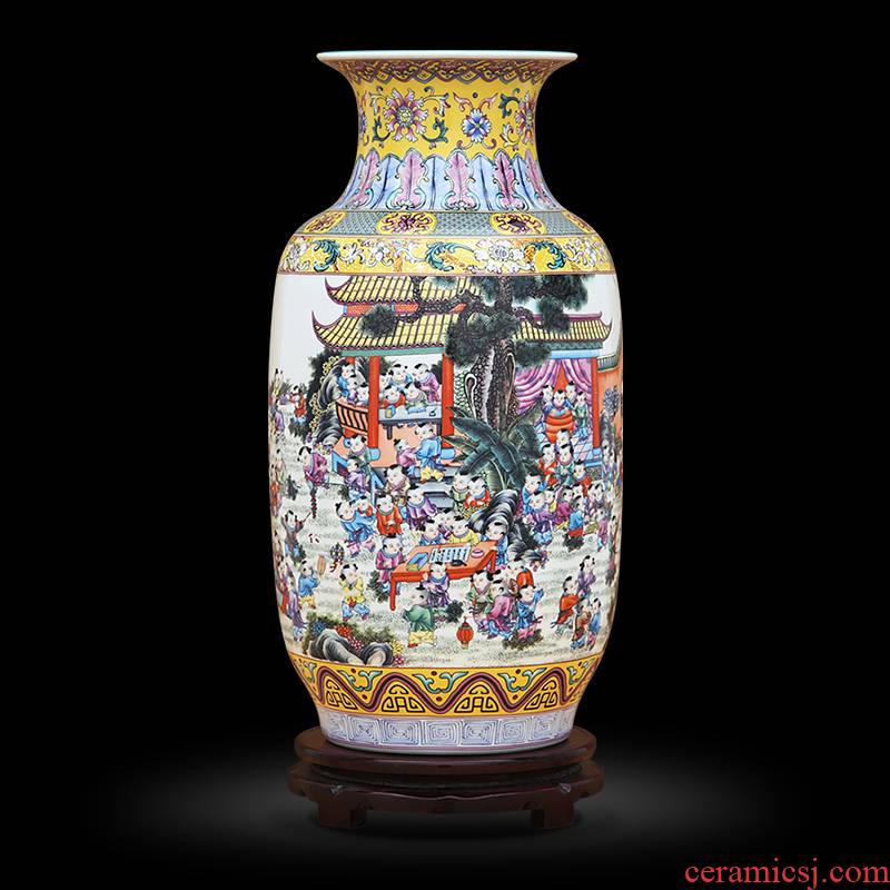Archaize colored enamel idea gourd bottle series to industry