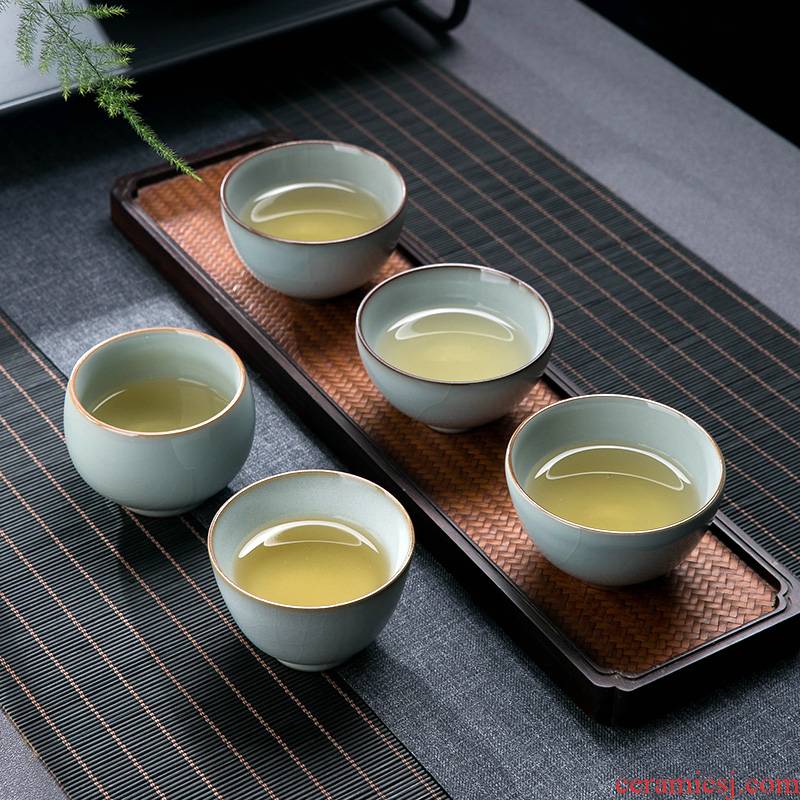 Jingdezhen porcelain up kung fu master cup single cup large men personal special ceramic cups sample tea cup